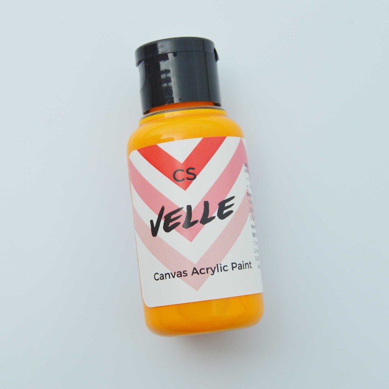 Cat Sepatu Kanvas - cat repaint sepatu topi tas kanvas - Velle CS-Sun Flower