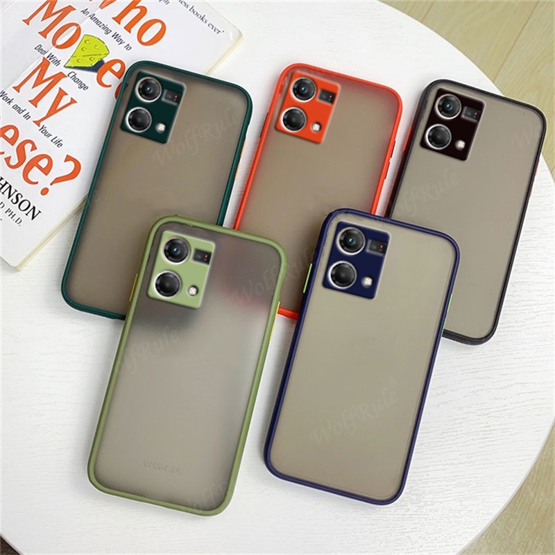 Soft Case Oppo Reno 8 4G Reno 8 5G Reno 8 Z Reno 8 Pro 5G Reno 8T 4G Reno 8T 5G My Choice Aero Color Button Matte Frame Camera