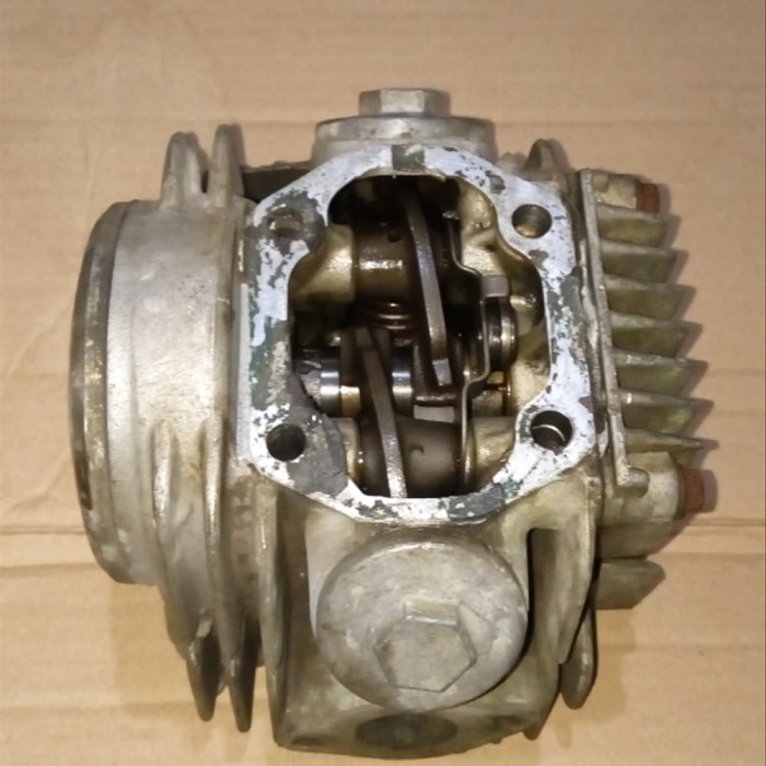 {ElvinaStore} sylinder head blok hed kop busi grand pnp supra x/xx/v/win original Berkualitas