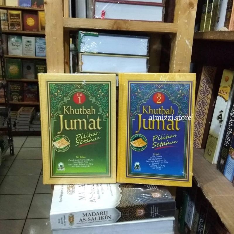 Jual Buku Khutbah Jumat Pilihan Setahun 1 Set 2 Jilid Indonesia