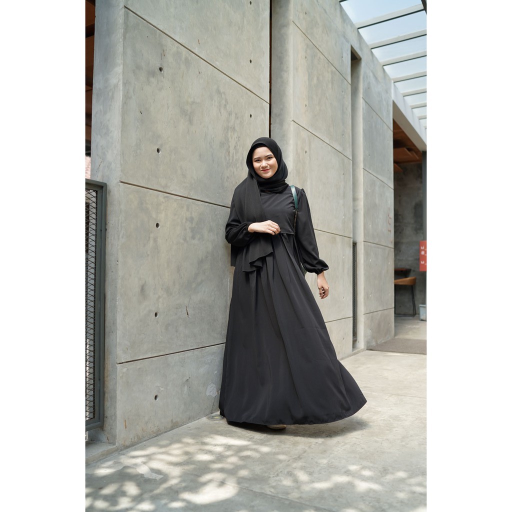 Shawl People - Ellena Dress Onyx