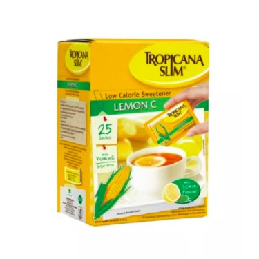 

Tropicana Slim Sweetener Lemon-C (25 Sachet)