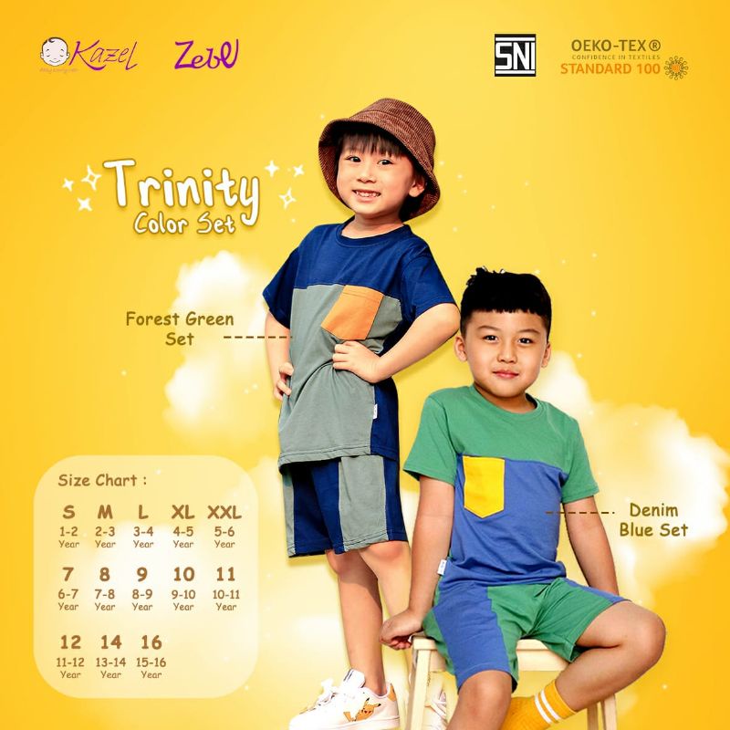 Kazel x Zebe Trinity Set