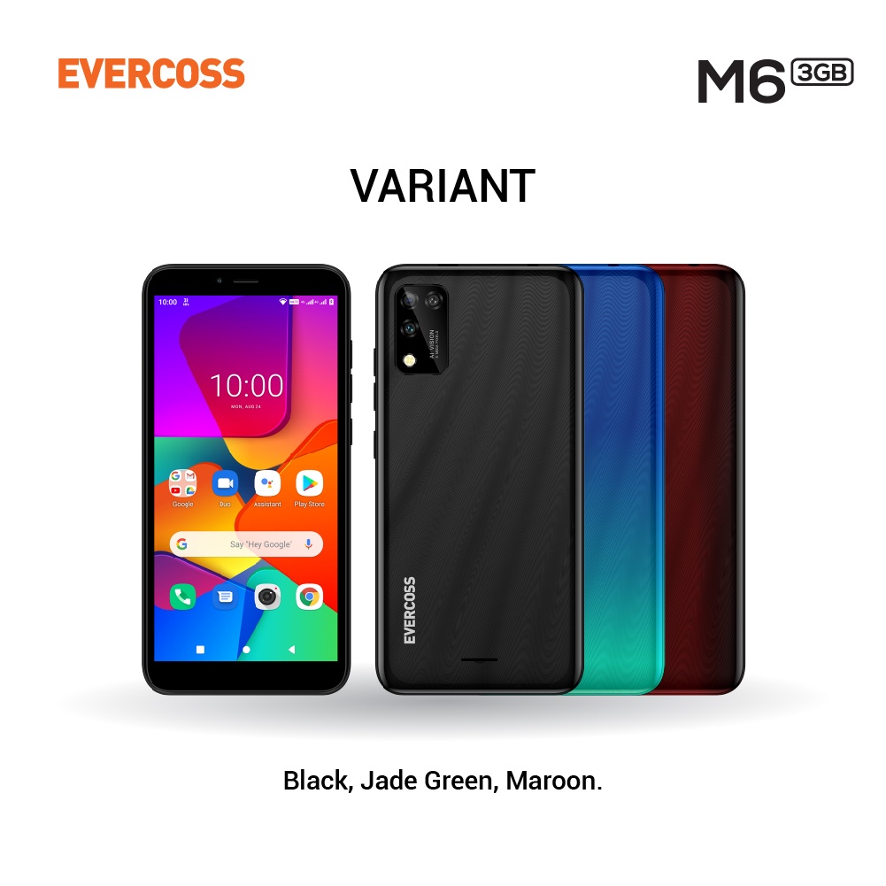 EVERCOSS M6 RAM 3GB Internal 16GB Garansi Resmi-2