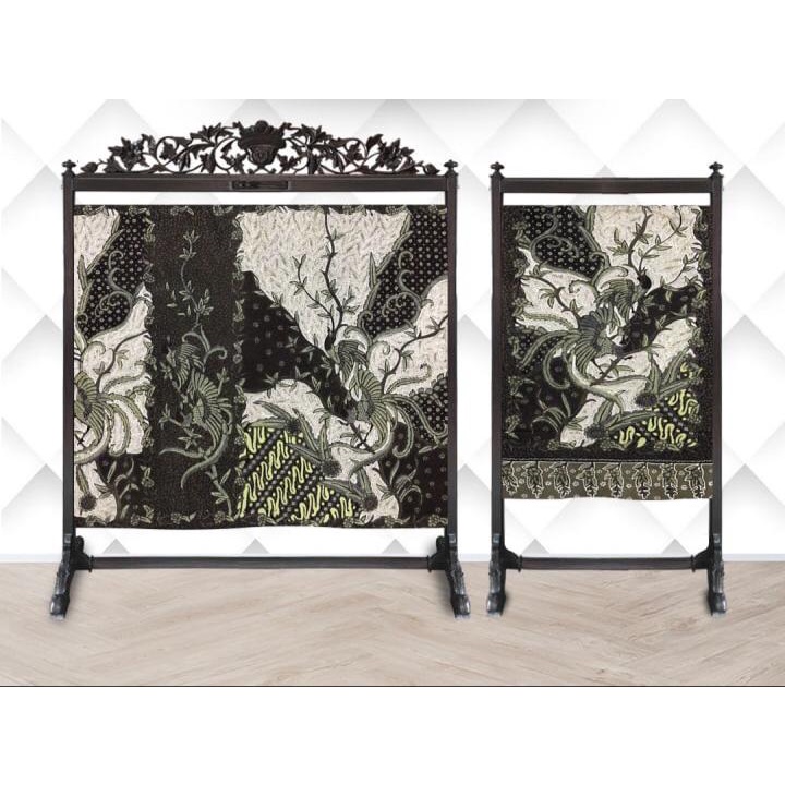 Kain Batik Tulis Atbm Sutera Baron  Sarung Selendang Exlusive