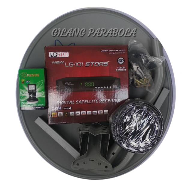 Jual Paket komplit receiver rekomendasi kvision Shopee Indonesia