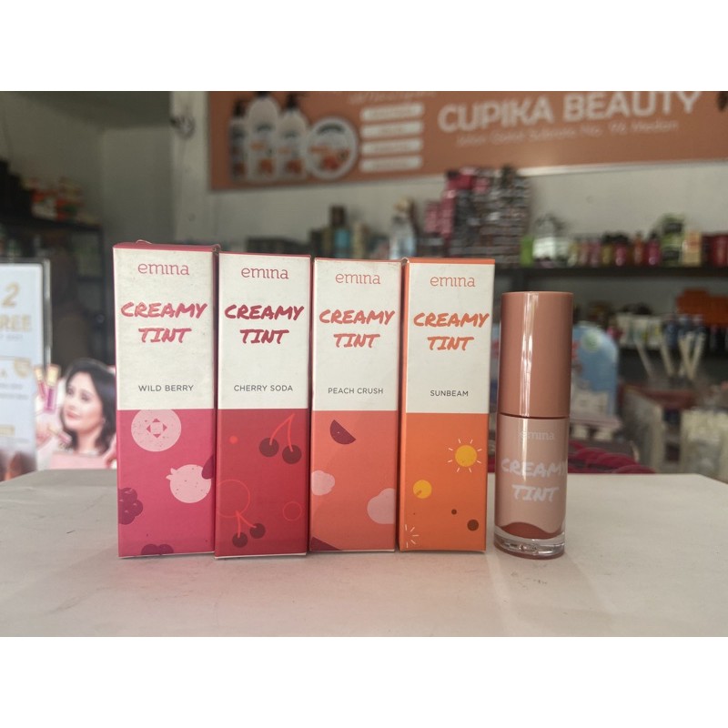 [ii]  Emina creamy tint -- Emina creamy tint + matte || emina creamy tint cherry soda