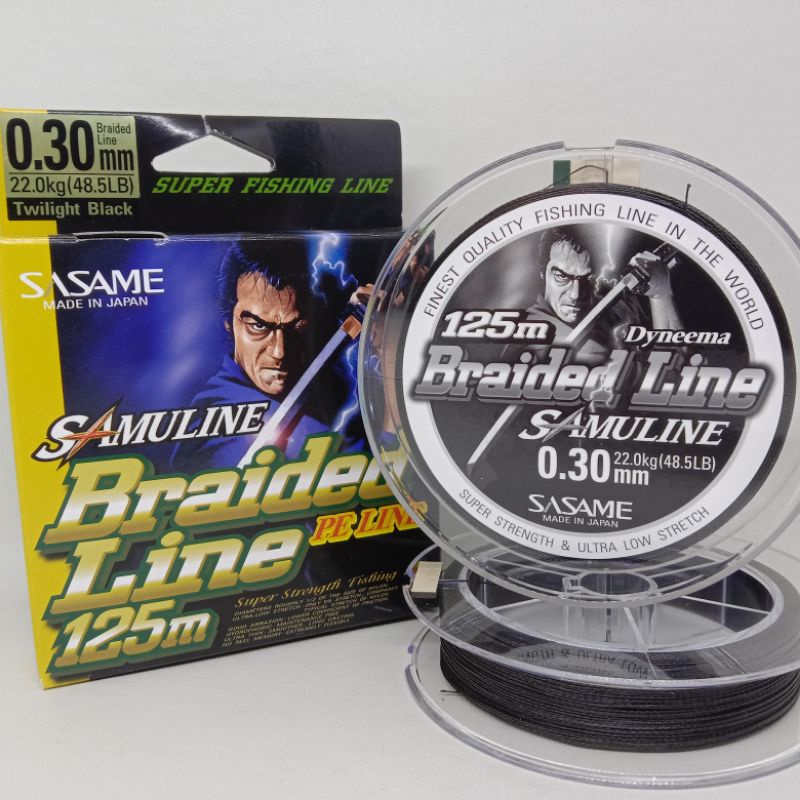 PE Sasame Samuline Braided Line 125 m