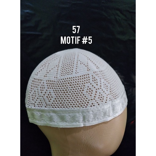 Peci Rajut Bangladesh Saudi Premium - Motif 5