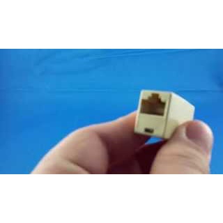 IDN TECH - Adapter Konektor RJ45 Network Changer LAN Extension Connector