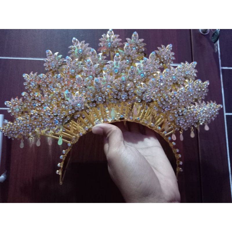mahkota/bando pengantin/adat bugis gratis ongkir