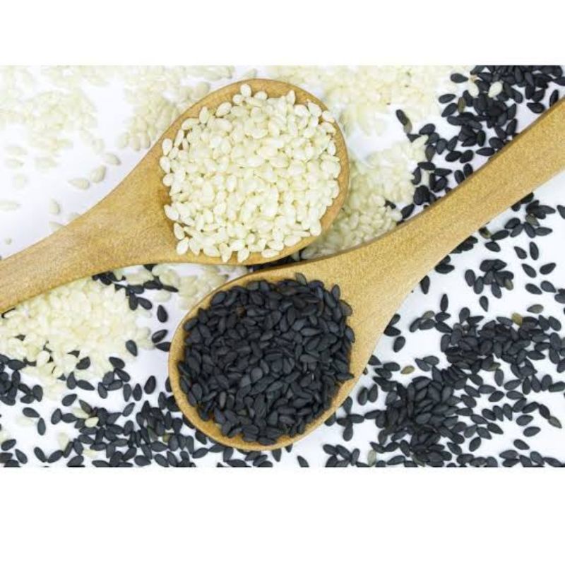

Wijen hitam & putih | 50 gr | white & black sesame seed