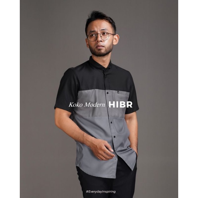 Baju Koko Fadkhera Hibr Lengan Pendek