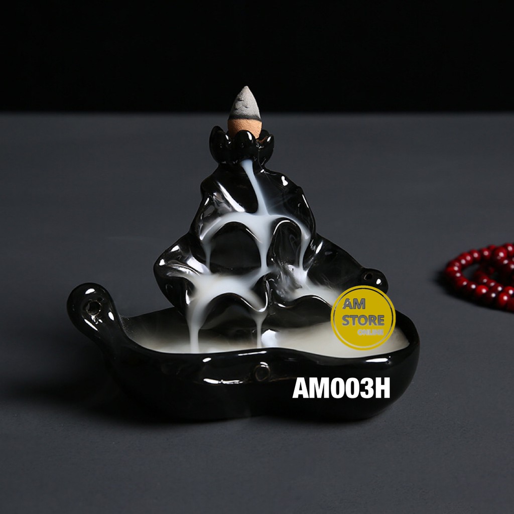 Tempat dupa kerucut keramik asap ke bawah