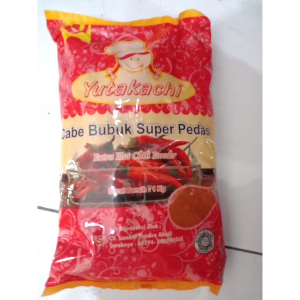

cabe bubuk super pedas yukatachi 1 kilogram