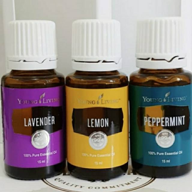 YL Essential Oil - TRIO ALERGI ( LAVENDER, LEMON, PEPPERMINT)