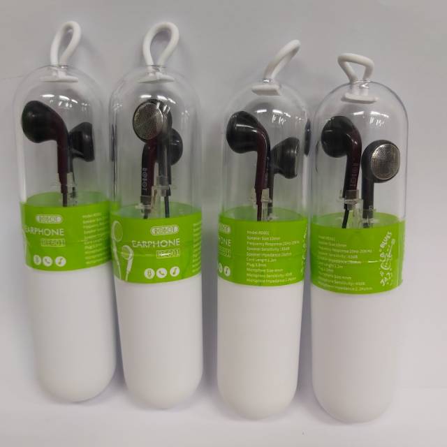 Handsfree Headseat Earphone  ROBOT RE 601