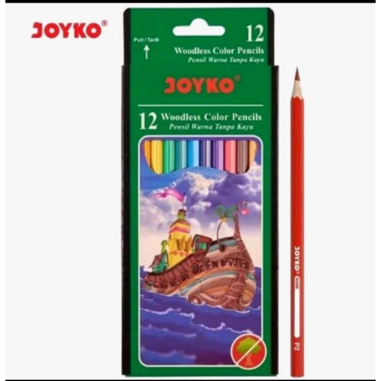 

pensil warna 12 joyko pensil warna warni cp 103