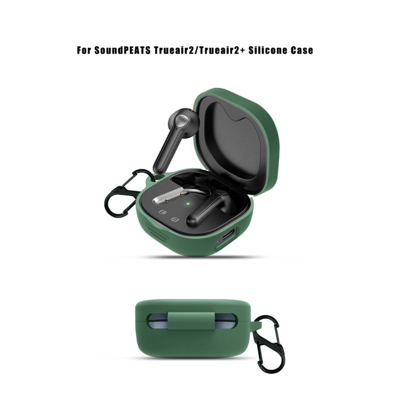 Cre Soft Case Silikon Earphone Bluetooth Untuk Soundpeats Trueair 2 / 2 + Earbuds