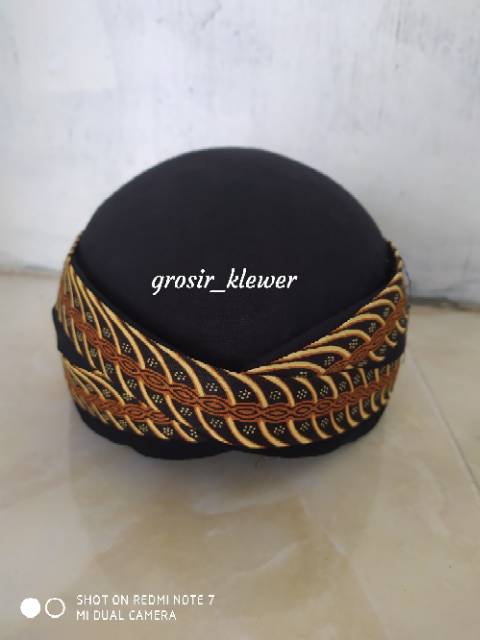 BEST SELLER‼️Blangkon solo samurai kuning jebeh- Blangkon Dewasa