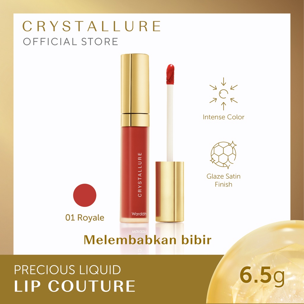 WARDAH CRYSTALLURE PRECIOUS LIQUID LIP COUTURE