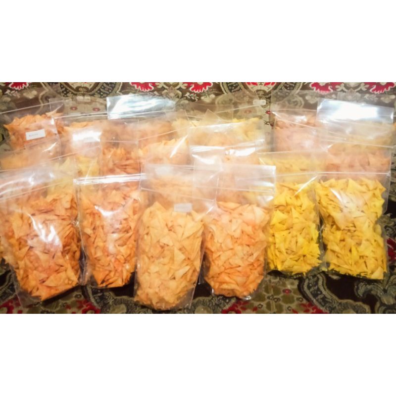 

keripik pangsit bawang Meymey