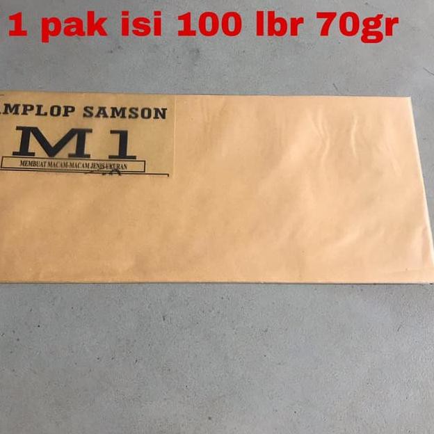 

☜ ( ͡❛ ͜ʖ ͡❛) Amplop Coklat KSK Kabinet (10.8x24cm)