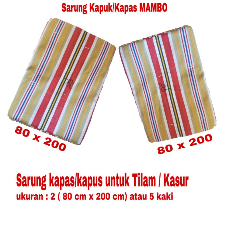 5kaki/ Sarung Kasur/Tilam - Untuk isian Kapas/Dakron