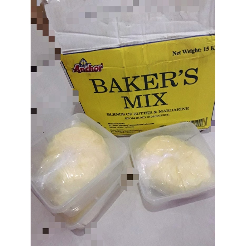 

TERMURAH BUTTER MIX MARGARIN MERK ANCHOR BAKER'S MIX REPACK 948GRAM !!