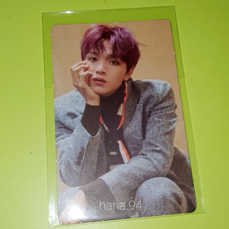 Haechan sg18 season greeting NCT 127 pc photocard
