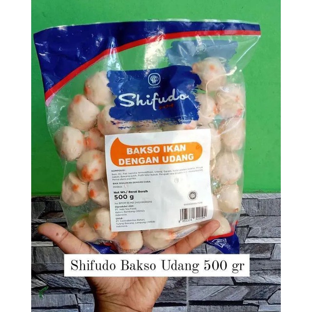 Jual Shifudo Bakso Udang 500 Gram Shopee Indonesia