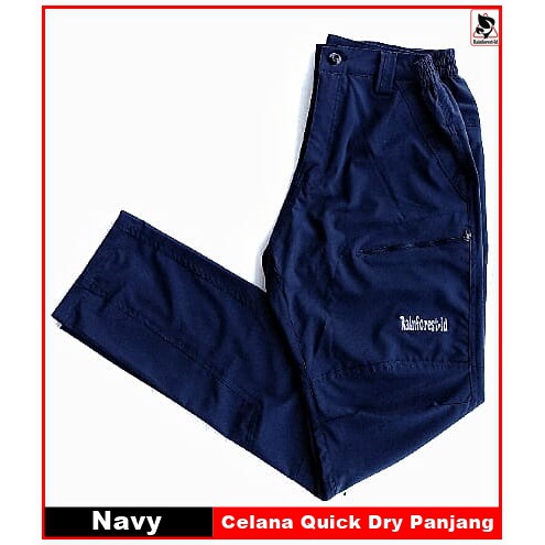 Celana Quick Dry Strecth Rainforest-Id Celana Gunung Panjang Quick Dry Strecth (Navy)