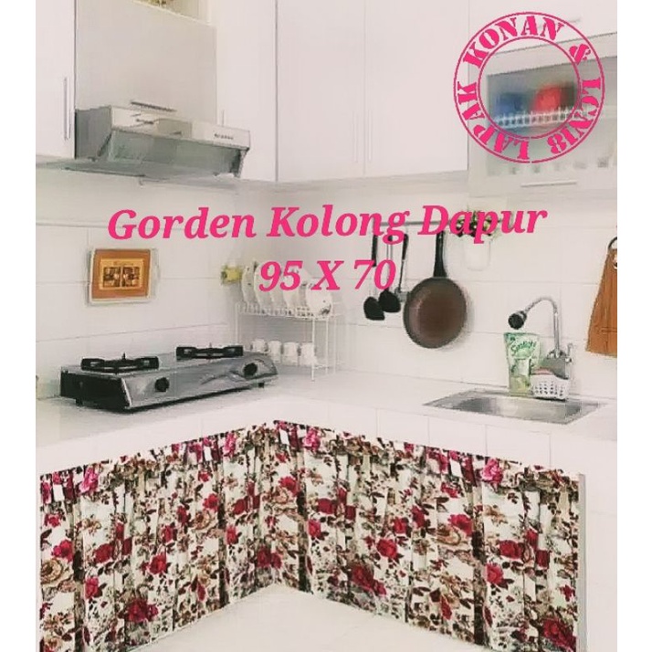 Gorden Kolong Dapur l Gorden Kolong Meja l Gorden Kolong