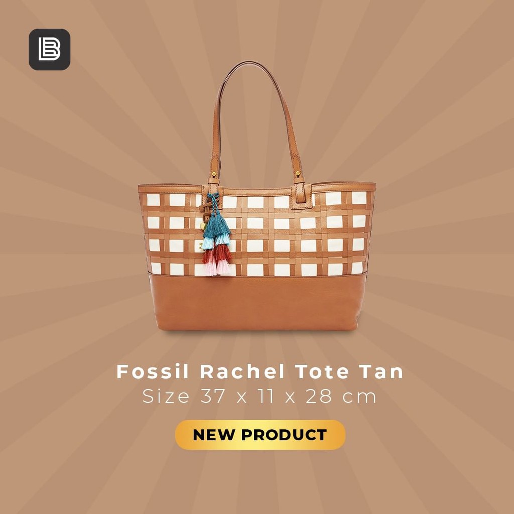 Fossil Rachel Tote Tan