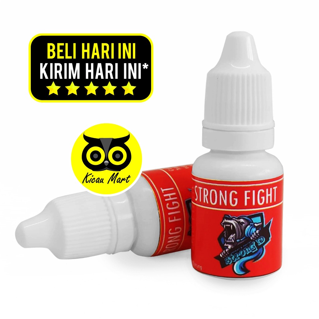 VITAMIN BURUNG LOMBA  STRONG FIGHT SUPLEMENT VITAMIN DOPING BURUNG MURAI BATU KACER PLECI KENARI LOVEBIRD LOMBA PENGGACOR MURAI LOVEBIRD NGEKEK KONSLET FIGHTER