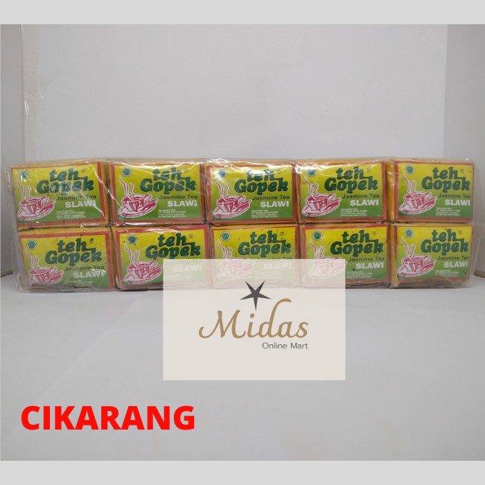 

Teh Gopek Super Premium 50 X 8 gram