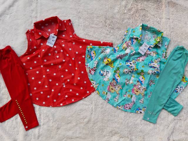 Bisa COD Setelan Dress Umbrella (baju+legging)