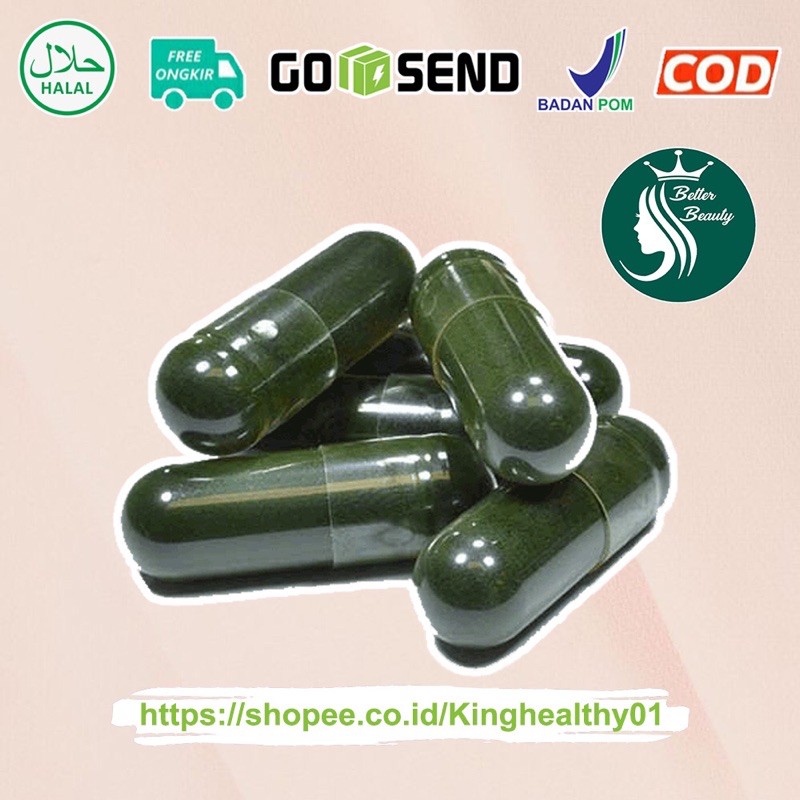 KEMASAN MASKER SPIRULINA