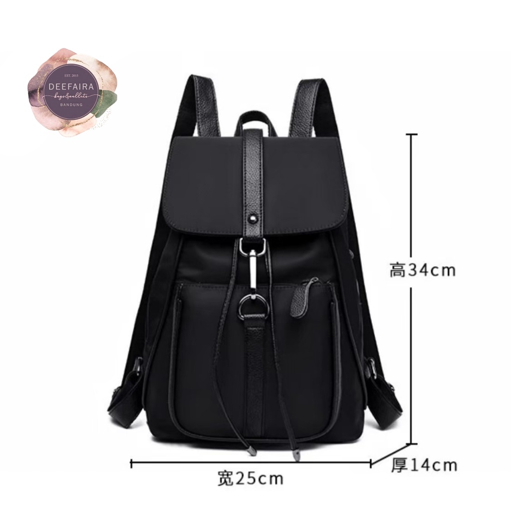 Tas Ransel Wanita Stylish Model Kl1k Stylish X1 Untuk Sekolah Kuliah Dan Kerja