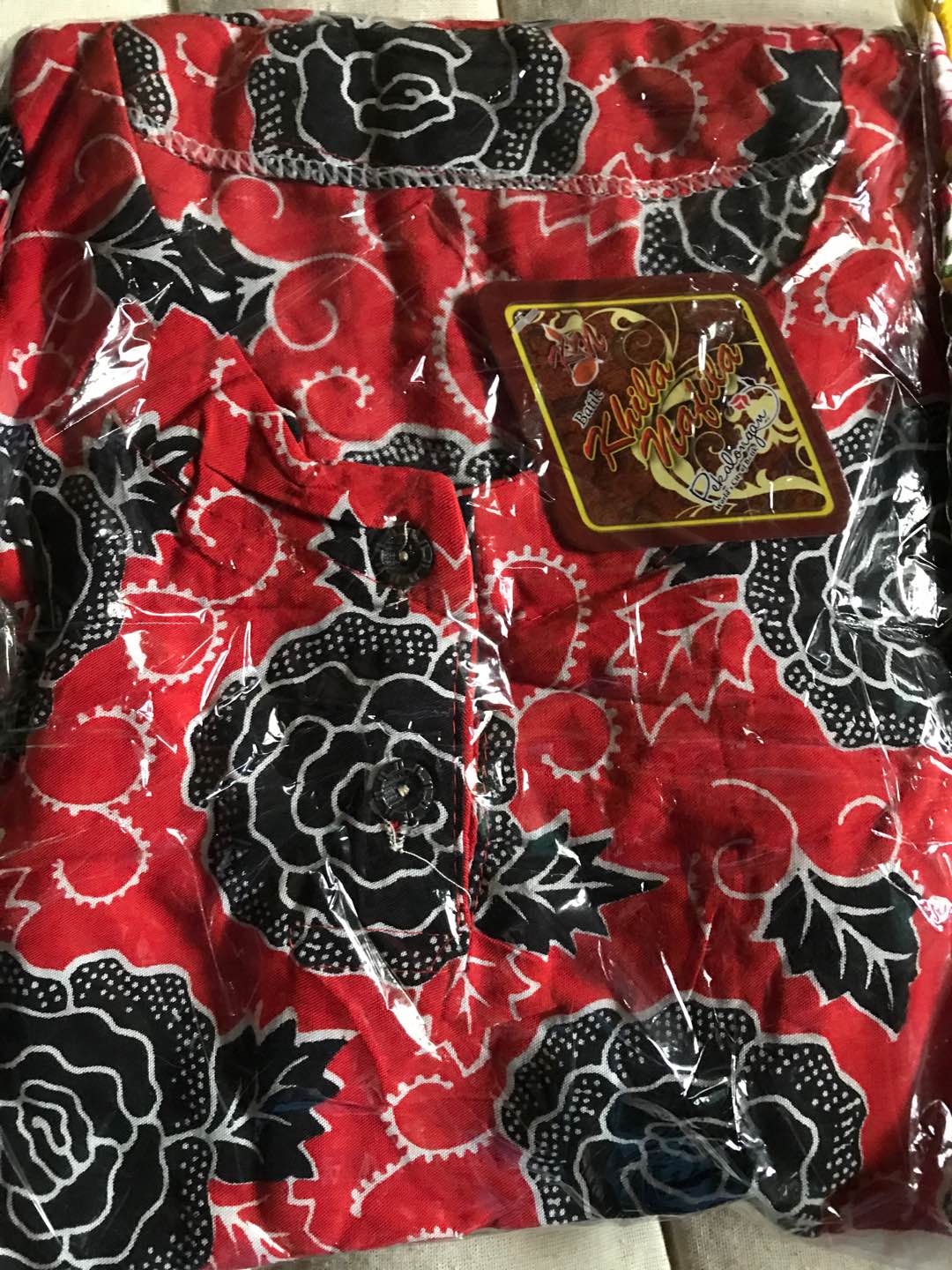 Jual Setelan Kulot Batik Murah / Setelan Kulot Bahan Rayon Kekinian / Setelan Piyama Celana Pendek