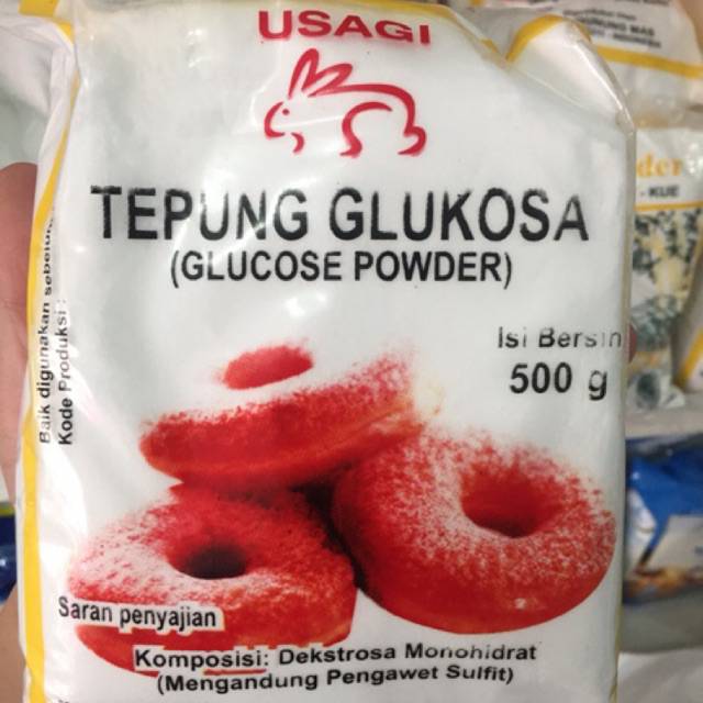 GULA DONUT / GULA DINGIN  / DEXTROSE/ TEPUNG GLUKOSA / GLUCOSE POWDER 500 gram / 1/2KG