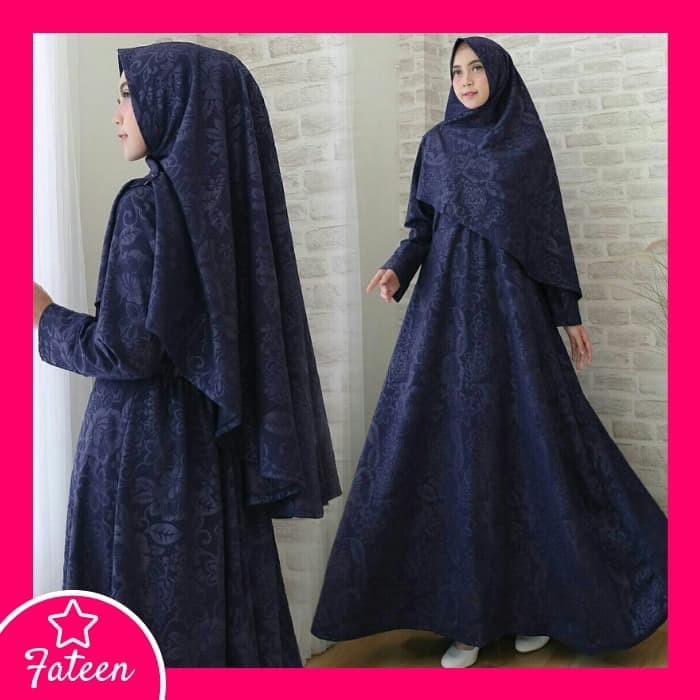 Baju Gamis Set Syari 314 Gamis Syari 314 - Hitam