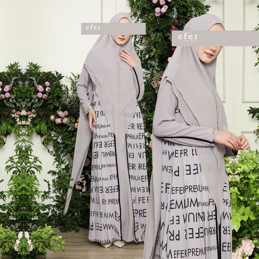 Anora Gamis Syari Set by Efer