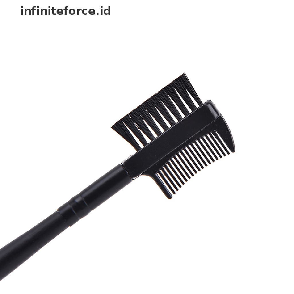 (Infiniteforce.Id) 2 In 1 Brush Alis / Bulu Mata Untuk Makeup / Kosmetik Wanita