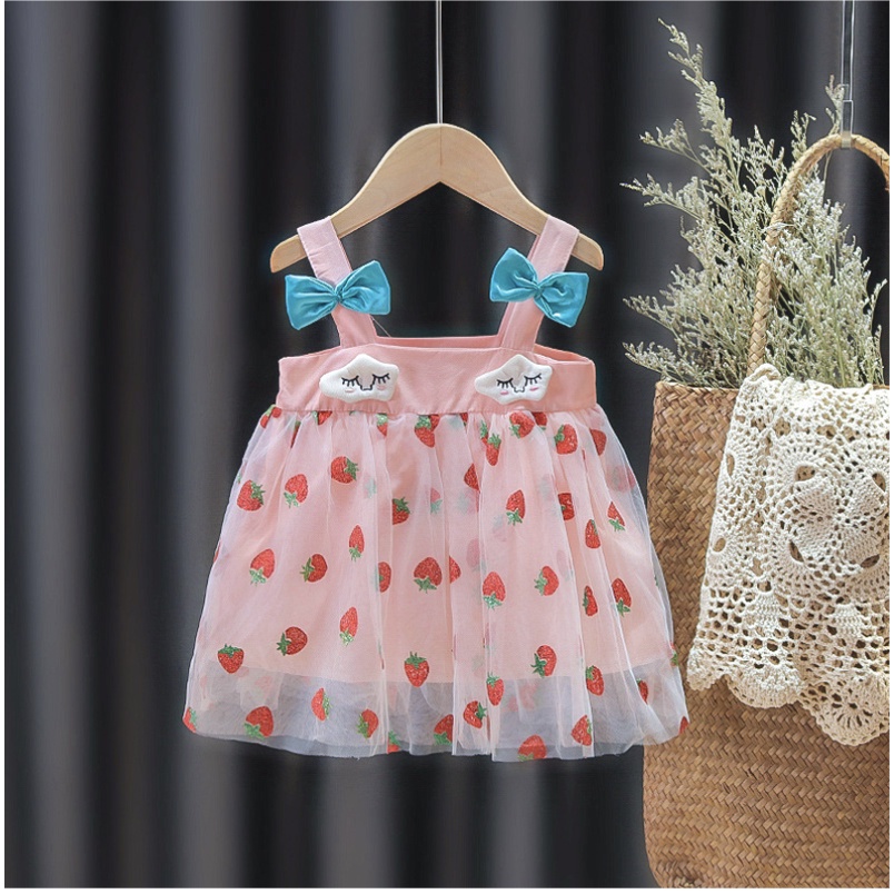 babyfit CHUCHU BERRY baju anak perempuan dress tanktop cantik ha-1025r