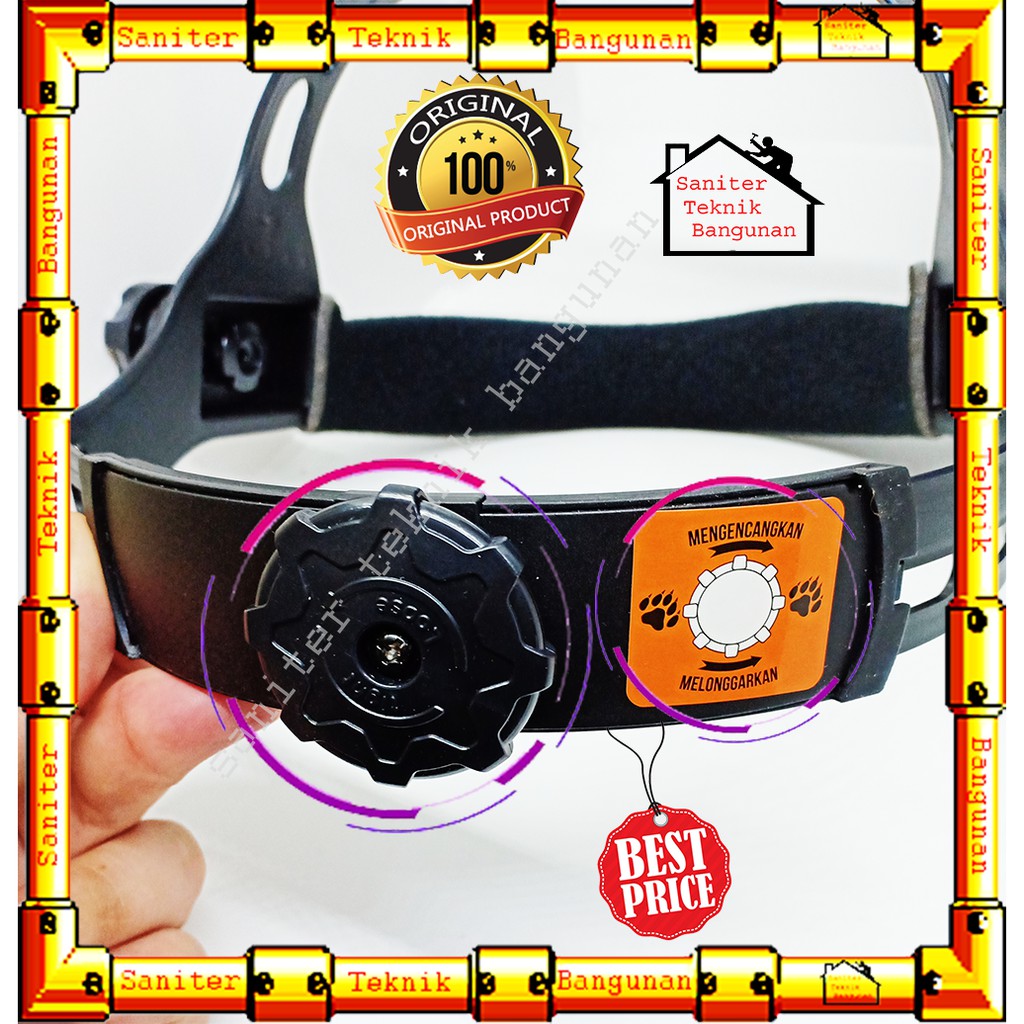 HELM LAS-TOPENG LAS OTOMATIS AUTO DARK BLACKFOOT 350 E