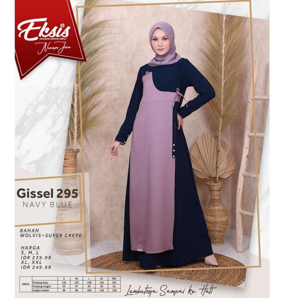 Sarimbit  EKSIS 133 NAVY BLUE || Gissel 295 Selia 78 Kaseo 102 Kliko 75 