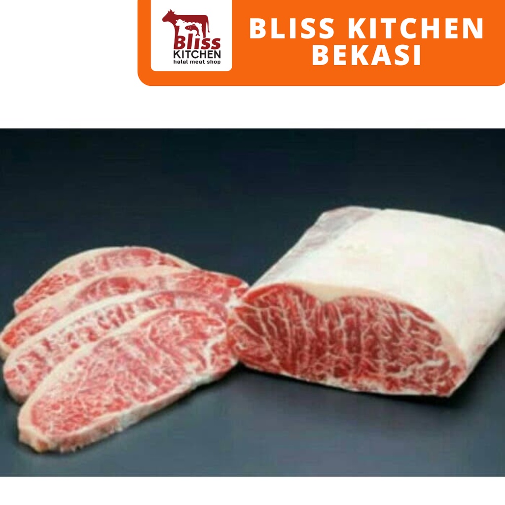 

Daging Sapi Wagyu Meltique / Meltik Premium Beef Steak Hokubee Pack 200gr