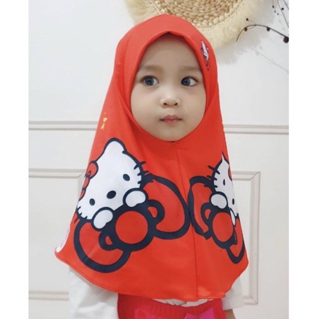 hijab instant hellokitty