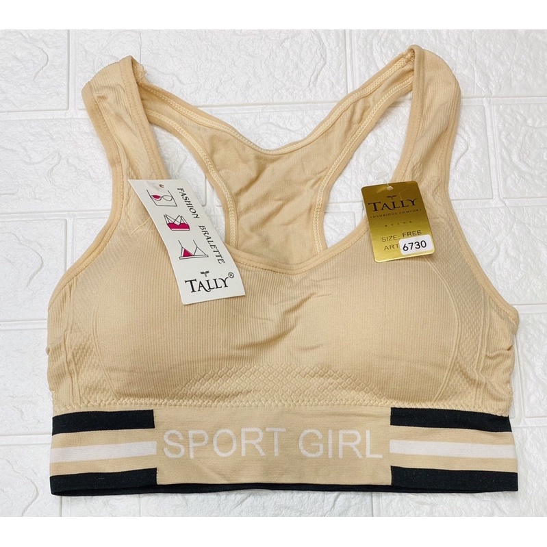 Bh sport | SportBra Tally 6730 Bahan rajut/spndex Freesize